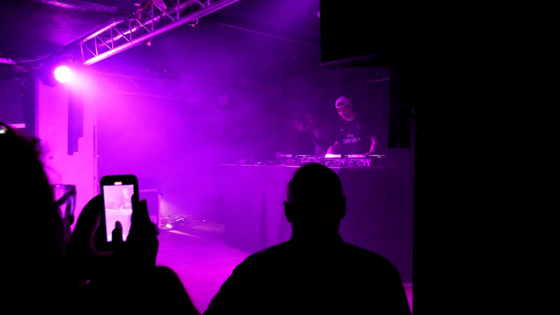 Équipe de production sur site