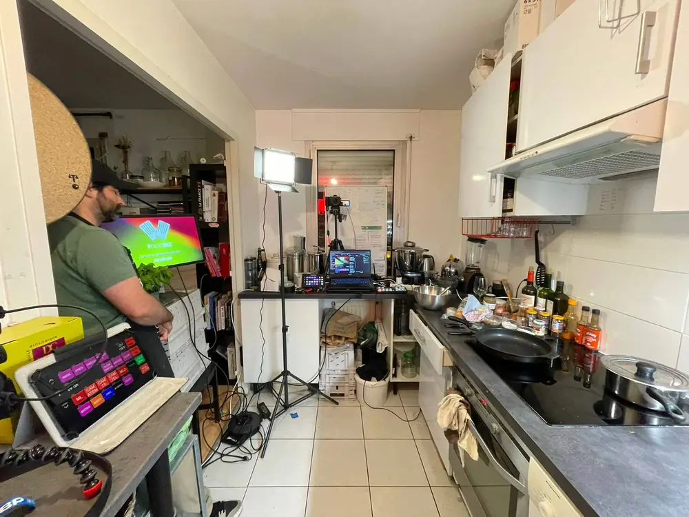 Flux vidéo en diffusion live