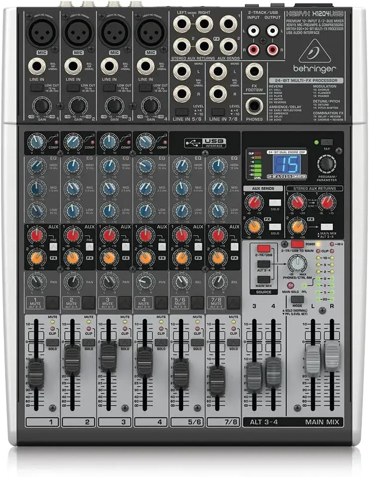 Console Behringer Xenyx X1204USB