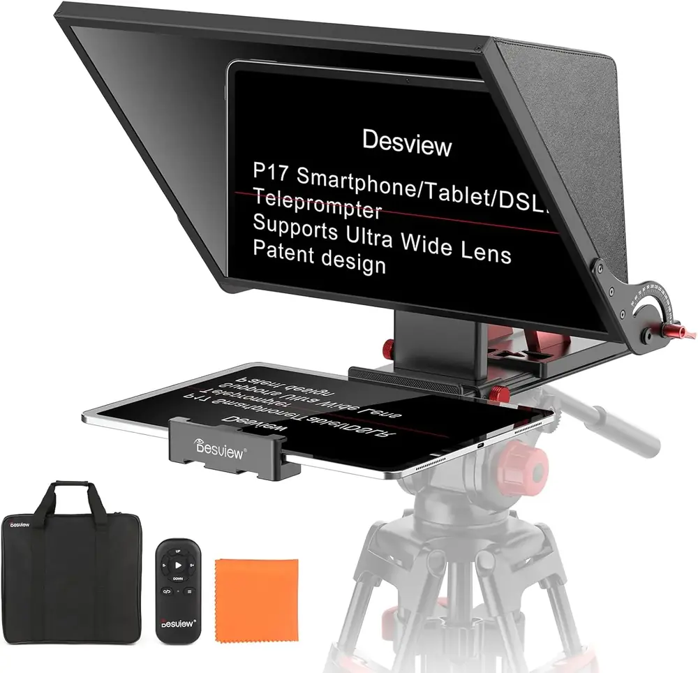 Prompteur 17 pouces avec iPad